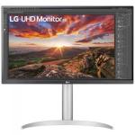 MONITOR LG 27UP850N-W 27 inch, Panel Type: IPS, DisplayHDR™ 400 ,Resolution: 3840 x 2160, Aspect Ratio: 16:9, Refresh Rate: 60Hz,Response time GtG: 5 ms, Brightness: 400 cd/m², Contrast (static):1000:1, Contrast (dynamic): 1200:1, Viewing angle: 178º(R/L)