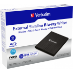 EXTERNAL SLIMLINE BLU-RAY USB 3.0 