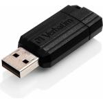 USB DRIVE 2.0 PINSTRIPE 32GB BLACK 