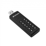 KEYPAD SECURE USB 3.1 GEN 1 DRIVE WITH 256-BIT AES HARDWARE ENCRYPTION 128GB, USB C 