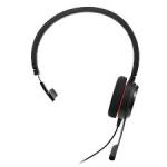 JABRA EVOLVE 20 MS Mono USB Headband Noise cancelling USB connector with mute-button and volume control on the cord "4993-823-109" (include TV 0.8lei)