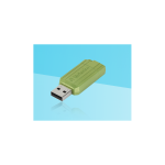 VERBATIM 49964 USB PINSTRIPE 64GB GREEN 