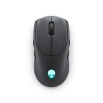 Dell Alienware Tri-Mode Wireless Gaming Mouse AW720M, Connection type: Tri-mode Wireless (2.4GHz, Bluetooth 5.1 and wired), Movement Resolution: 26000 dpi, , Magnetic Snap Charging Function, Adjustable Dots Per Inch (DPI), Wireless mode (2.4GHz), Buttons 