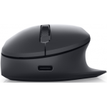 Dell Premier Rechargeable Mouse - MS900, Color: Graphite,  Connectivity: Wireless, Interface: 2.4 GHz, Bluetooth 5.1, Buttons: 7 (3 programmable), Movement Resolution: Adjustable from 800 to 8000 at increments of 200, Features: Vertical and horizontal scr