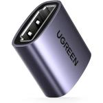 ADAPTOR video Ugreen, "HD159" cupla extender HDMI (M) la HDMI (M), rezolutie maxima 8K UHD la 60 Hz, conectori auriti, aluminiu, gri "90592" (timbru verde 0.08 lei) - 6957303895922