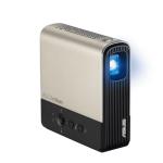 Proiector portabil Asus ZenBeam E2, DLP LED 30.000 ore, WVGA 854* 480, max FHD 1920*1080, 300 LED lumeni, 400:1, 16:9, boxa 5W, HDMI, USB-A: x 1 (Power output 5V/1A, USB WiFi dongle), proiectie Wireless, dimensiune maxima imagine 100