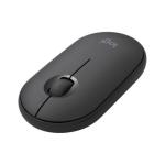 LOGITECH Pebble Mouse 2 M350s - TONAL GRAPHITE - BT - N/A - EMEA-808 - DONGLELESS 