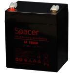ACUMULATOR UPS SPACER 12V / 5Ah, dimensiuni: 90x70x101mm, inaltime+terminal: 107mm, terminal F1(T1), 