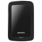 HDD extern ADATA, 2TB, HV300, 2.5, USB 3.1, Senzor protectie socuri, Criptare Date, Ultraslim, Negru