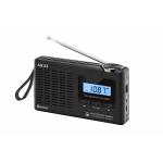 Radio cu ceas Akai APR-600 cu baterii 3x AAA, bluetooth 5.0, 0.8W, negru