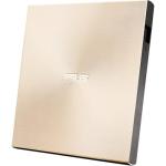 Unitate optica externa ASUS ZenDrive U8M ultraslim external DVD drive & writer, USB C Gold  Iconic design: Robust construction with Zen-inspired concentric-circle finish USB-C interface: Perfect companion for latest-gen ASUS ZenBook or other ultraslim lap