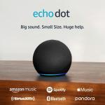 Boxa inteligenta Amazon Echo Dot 5 (2022), Control Voce Alexa, Bluetooth, Wi-Fi, Charcoal