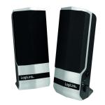 BOXE LOGILINK 2.0, RMS:  4.8W (2 x 2.4W), black&amp;silver, USB power 