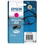 Epson Singlepack Magenta 408 DURABrite Ultra Ink, 14.7 ml, WorkForce Pro WF-C4810DTWF, WorkForce Pro WF-C4310DW.