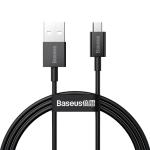 CABLU alimentare si date Baseus Superior, Fast Charging Data Cable pt. smartphone, USB la Micro-USB 2A, 1m, negru 