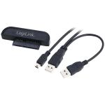 CABLU USB LOGILINK adaptor, USB 2.0 (T) la S-ATA (T), 6cm, adaptor USB la HDD S-ATA 2.5