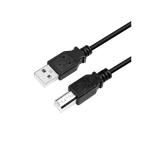 CABLU USB LOGILINK pt. imprimanta, USB 2.0 (T) la USB 2.0 Type-B (T), 3m, black, 