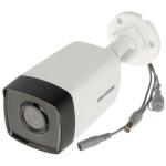 Camera supraveghere Hikvision Turbo HD DS-2CE17D0T-IT3FS(2.8mm), 2MP, microfon audio incorporat, senzor: 2 MP CMOS, rezolutie: 1920 × 1080@ 25fps, iluminare: 0.01 Lux @ (F1.2, AGC ON), 0 Lux cu IR, lentila fixa: 2.8mm, unghi vizualizare: horizontal FOV: 1