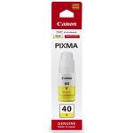 Cartus cerneala Canon GI-40Y, culoare galben, capacitate 7700 pagini, pentru Canon Pixma G5040, G6040.