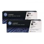 Toner HP CB436AD, black, pachet dublu CB436A, LaserJet P1505