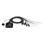 KVM switch Aten USB HDMI 2PORT/CS22H  "CS22H" (timbru verde 0.8 lei)