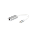 DIGITUS USB3.0 Typ C 4K HDMI grafik adaptor Alu case 20cm cable chipset CSL-C-001 white 