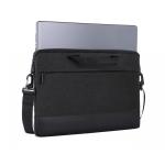 Dell Notebook sleeve, 13.3'', Zippered, detachable strap, water resistant, front pocket organiser, Weight: 540g, Color: Heather grey