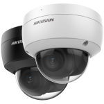 Camera supraveghere Hikvision DS-2CD2186G2-I28(2.8mm);8MP; Powered by Darkfighter r Fixed Dome Network Camera;rezolutie: 3840 × 2160@fps, iluminare: Color: 0.003 Lux @ (F1.6, AGC ON), B/W: 0 Lux with IR, lentila: 2.8mm, distanta IR: 30 metri, 120dB; Anali