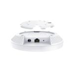 ACCESS POINT TP-LINK wireless AX3000 Mbps ceiling mount, dual band,1 port Gigabit PoE+, 48V Passive PoE, 802.3at PoE, WiFi 6, (fara adaptor DC) 