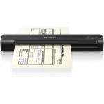 Scanner mobil Epson WorkForce ES-50, dimensiune A4, tip sheetfed, viteza scanare: 5.5 ppm mono si color, rezolutie optica 600 X 600dpi, senzor CIS, tehnologie ReadyScan LED, Scanare catre JPEG, PDF, Scanare către PDFcăutabil, PDF/A, Software inclus: Epson
