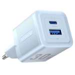 INCARCATOR retea Vention 30W, 1 x USB Type-C, 1 x USB, 5V/3A, PD 3.0, QC 3.0, QC 4.0, albastru, 