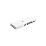 Switch TP-Link cu 24 de porturi,  24× 10/100/1000 Mbps RJ45 Ports (Auto- Negotiation/Auto MDI/MDIX), capacitate switch 56 Gbps, dimensiuni (440× 180×44 mm)