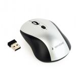 GEMBIRD MUSW-4B-02-BS Gembird Wireless optical mouse MUSW-4B-02-BS 1600 DPI nano USB black-silver