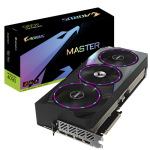 GIGABYTE Video Card NVIDIA GeForce RTX 4090 AORUS MASTER 24G, GDDR6X 24GB/384bit, PCI-E 4.0, 1x HDMI, 3x DP, 1x 16pin power, 1000W recommended PSU, ATX, Retail