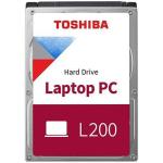 HDD Mobile TOSHIBA L200 (2.5'' 2TB, 5400RPM, 128MB, SATA 6Gbps), bulk