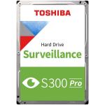 HDD Video Surveillance TOSHIBA S300 PRO (3.5'' 10TB, 7200RPM, 256MB, SATA 6Gbps), bulk