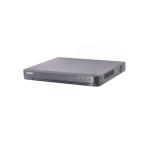 DVR Hikvision Turbo HD 4.0, DS-7232HQHI-K2; 4MP; 32 Channel; 32 Turbo HD/CVI/AHD/CVBS self-adaptive interfaces input, 32-ch video and 1-ch audio input, 2-ch IP video input, H.265/H.265+ compression, 2* SATA interfaces, CH01-04: 3MP @ 15fps, CH01-32:1920x1