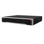 Hikvision NVR DS-7716NI-M4; 16 canale; Rezolutie: pana la 32MP; Iesire video: HDMI1/VGA simultaneous output, HDMI2/VGA independent output; Iesire Audio: 1-ch, RCA (Linear, 1 KΩ),Two-Way Audio; Decoding Format: H.265+/H.265/H.264+/H.264; Dual-Stream Record