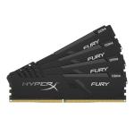 Memorie RAM Kingston HyperX FURY, DIMM, DDR4, 128GB (Kit 4x32GB), CL16, 3200MHz