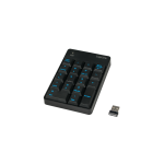 Tastatura numerica Logilink wireless, 2.4ghz, 18 taste, negru