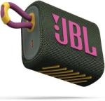 JBL GO 3 - Wireless Bluetooth portable speaker with integrated loop for travel with USB-C - Green