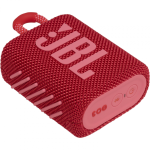 JBL GO 3 - Wireless Bluetooth portable speaker with integrated loop for travel with USB-C - Red