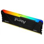 Memorie RAM Kingston Fury Beast, DIMM, DDR4, 8GB, 3200MHz, CL16, 1.35V, RGB