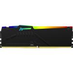 Memorie RAM Kingston FURY Beast RGB, DIMM, 16GB (2x8GB) DDR5, CL40, 5200MHz