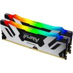 Memorie RAM Kingston Fury Renegade RGB, DIMM, DDR5, 32GB, CL32, 6000MHz. kit of 2