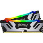 Memorie RAM Kingston Fury Renegade RGB, DIMM, DDR5, 32GB, CL32, 6400MHz. kit of 2
