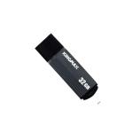 MEMORIE USB 2.0 KINGMAX 32 GB, cu capac, carcasa aluminiu, gri, 