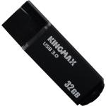 MEMORIE USB 3.0 KINGMAX 32 GB, cu capac, carcasa aluminiu, negru, 