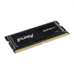 Memorie RAM Kingston Fury Impact, SODIMM, DDR5, 16GB, CL40, 4800MHz
