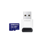 Card memorie Samsung PRO Plus + Cititor USB carduri micro-SDXC, MB-MD256KB/WW, 256GB
